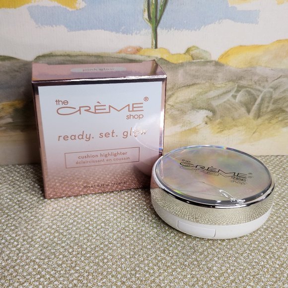 The Creme Shop Ready.Set.Glow PINK GLOW Cushion Highlighter 0.53oz NEW - Picture 1 of 3